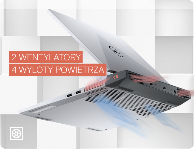 2 WENTYLATORY 
          4 WYLOTY POWIETRZA 