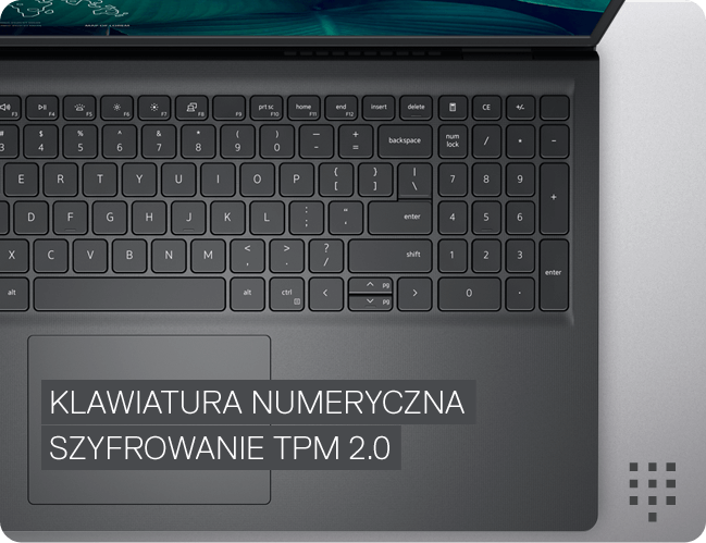Klawiatura numeryczna Szyfrowanie TPM 2.0