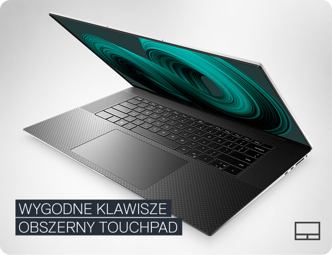 WYGODNE KLAWISZE
          OBSZERNY TOUCHPAD
