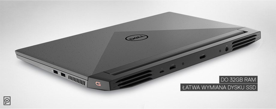 DO 32GB RAM
      ŁATWA WYMIANA DYSKU SSD