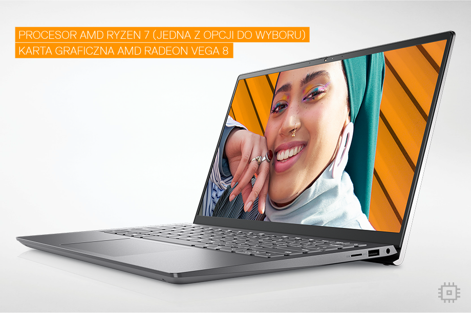 PROCESOR AMD RYZEN 7 (jedna z opcji do wyboru)
      KARTA GRAFICZNA AMD RADEON Vega 8