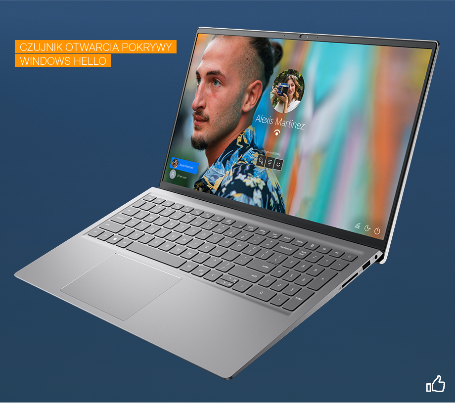 CZUJNIK OTWARCIA POKRYWY
      WINDOWS HELLO