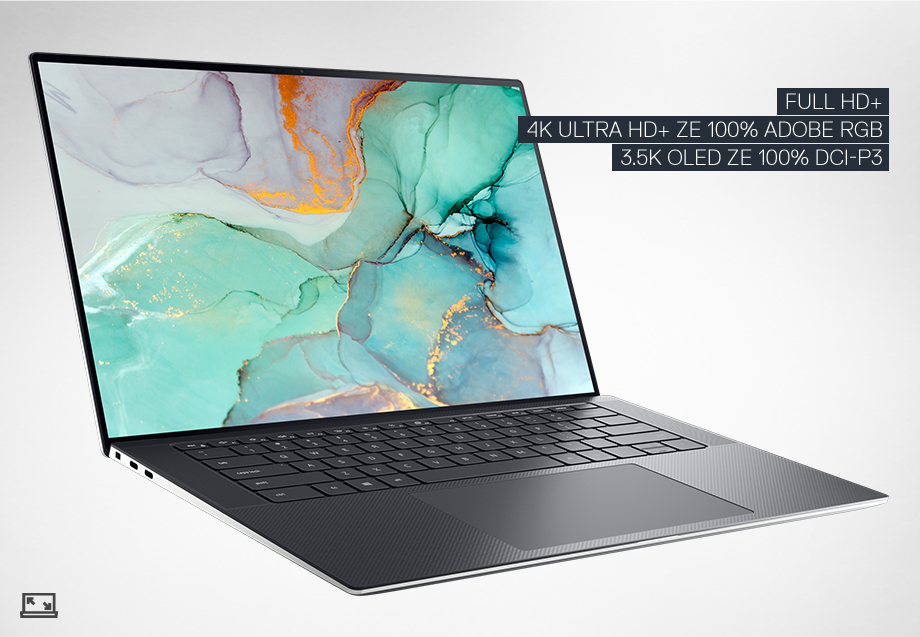 FULL HD+
      4K Ultra HD+ ZE 100% ADOBE RGB
      3.5K OLED ZE 100% DCI-P3