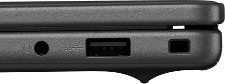 Prawy bok obudowy laptopa Dell 16 z portami